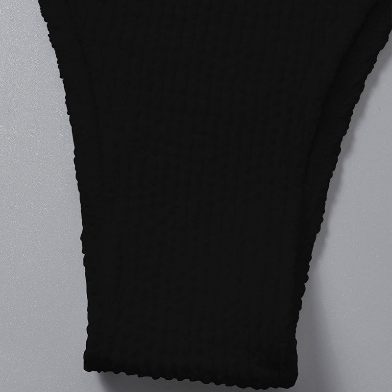 Dame Textureret Bralette Bikini Sæt Stilla