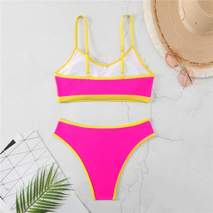 Dame Sporty høj talje bikini sæt Stilla