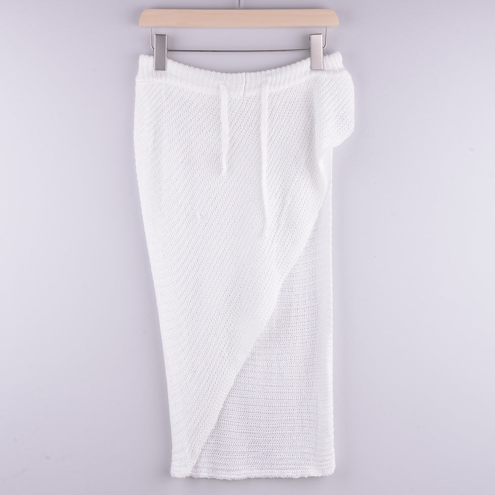 Dame Strikket Skirt Stilla