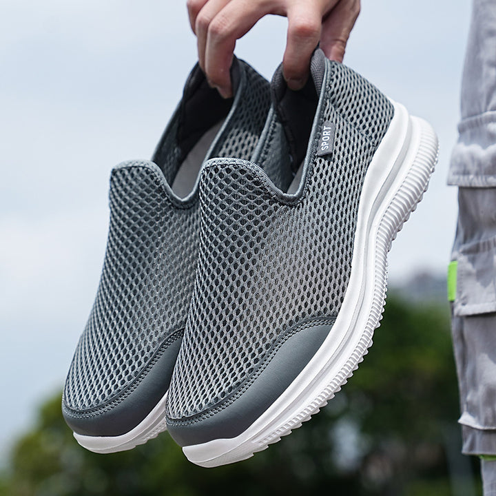 Herre Åndbare Slip-On Mesh Sneakers Stilla