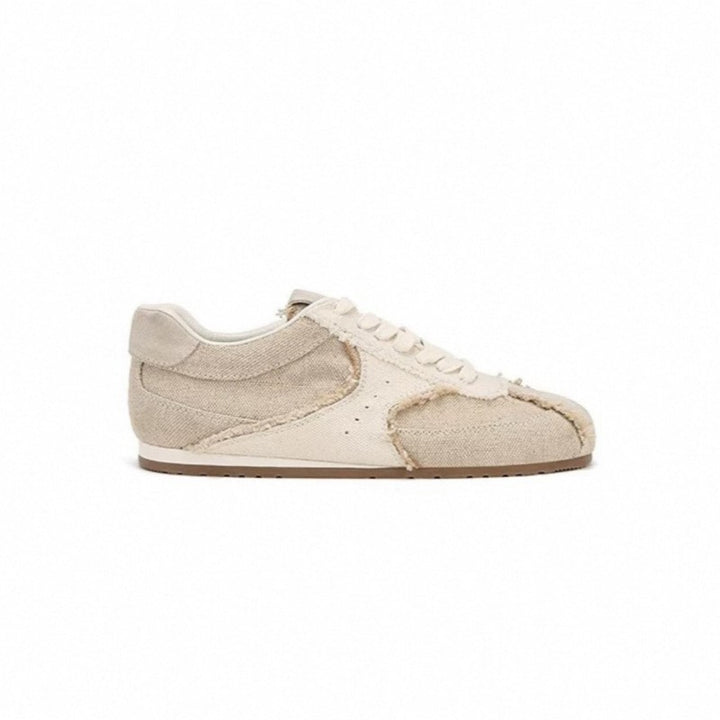 Dame Retro-inspirerede fritids sneakers med blødt læder-overdel Stilla