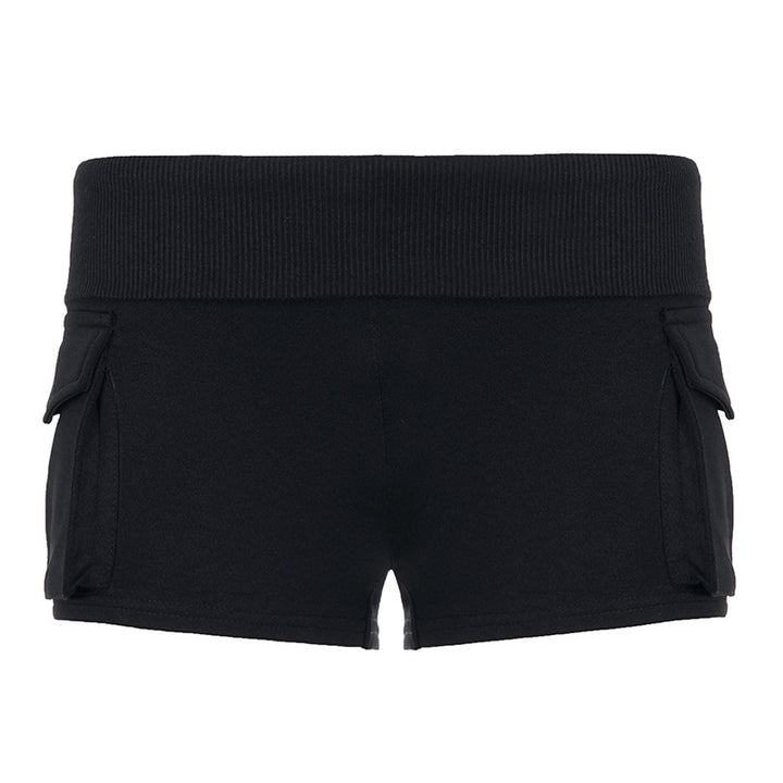 Dame Mode Shorts med praktiske lommer og høj talje Skovae