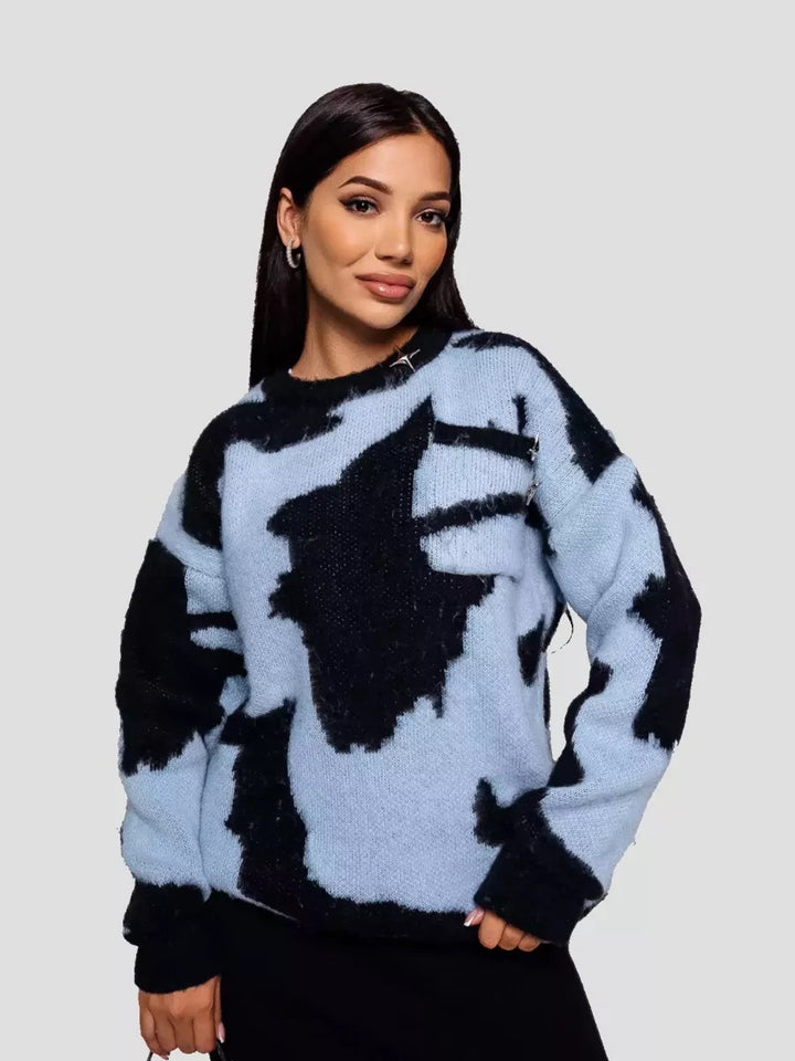 Femme Artistic Pullover Sweatshirt Stilla