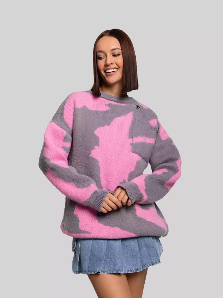 Femme Artistic Pullover Sweatshirt Stilla