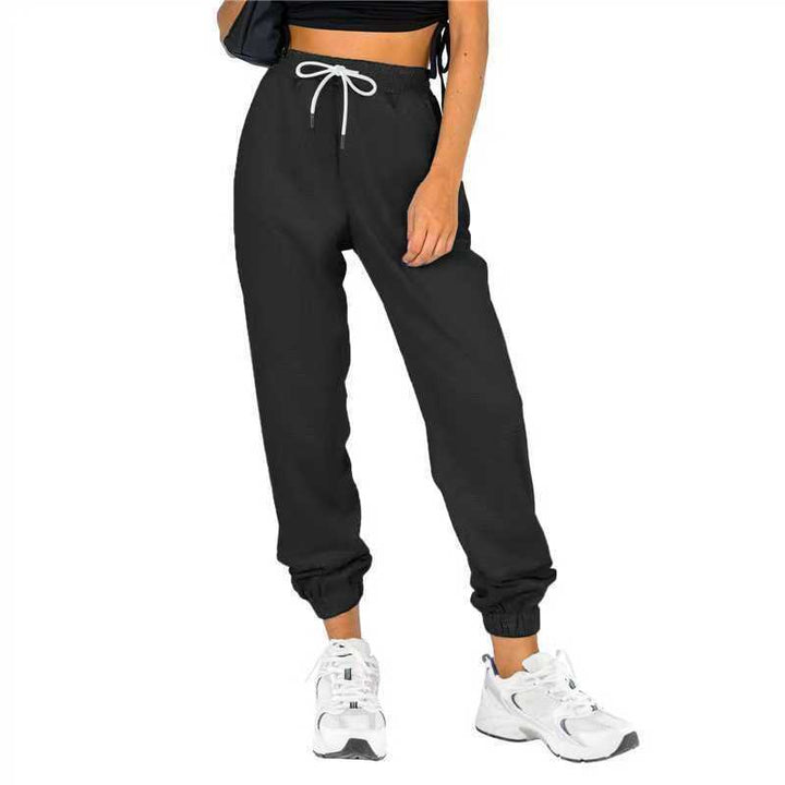 Kvindernes sporty sweatpants med praktisk snøre og elastisk linning Stilla