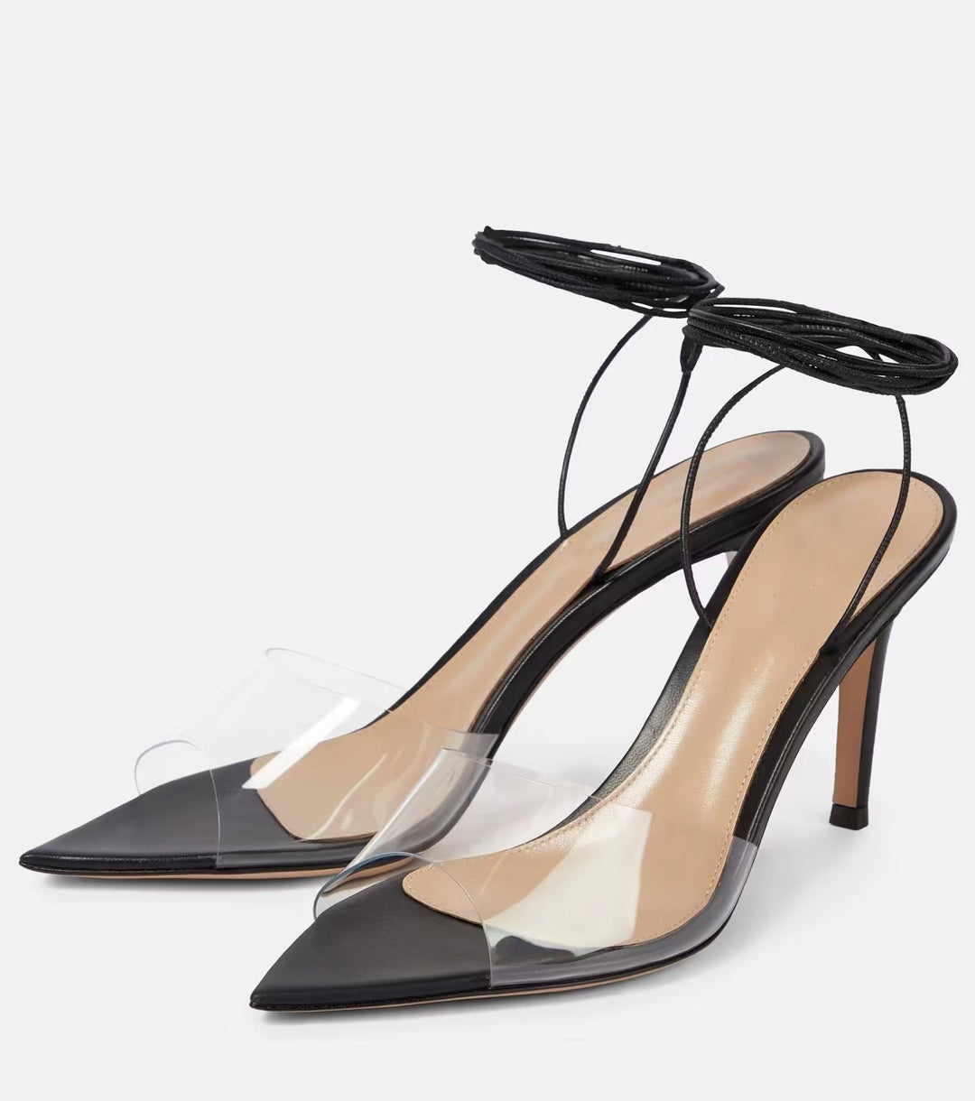 Femme Klare Remme Stiletto Hæle Stilla