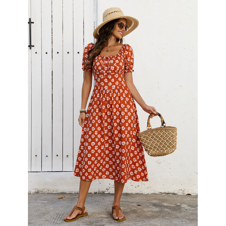 Dame maxikjole i luftig boho-stil Skovae