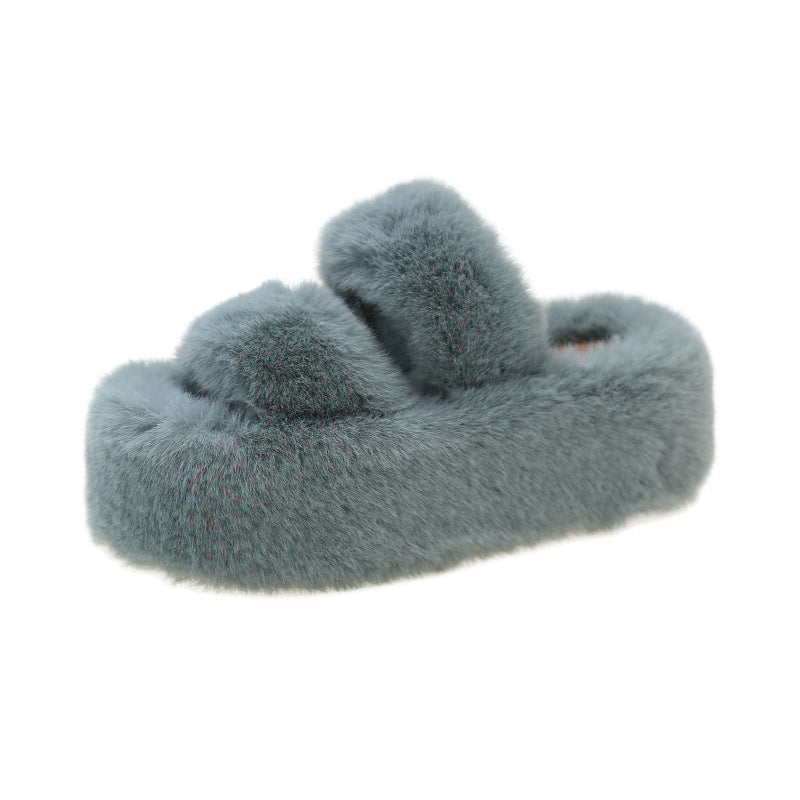 Dame Fluffy Hjemmesko med ci-venligt Design Stilla