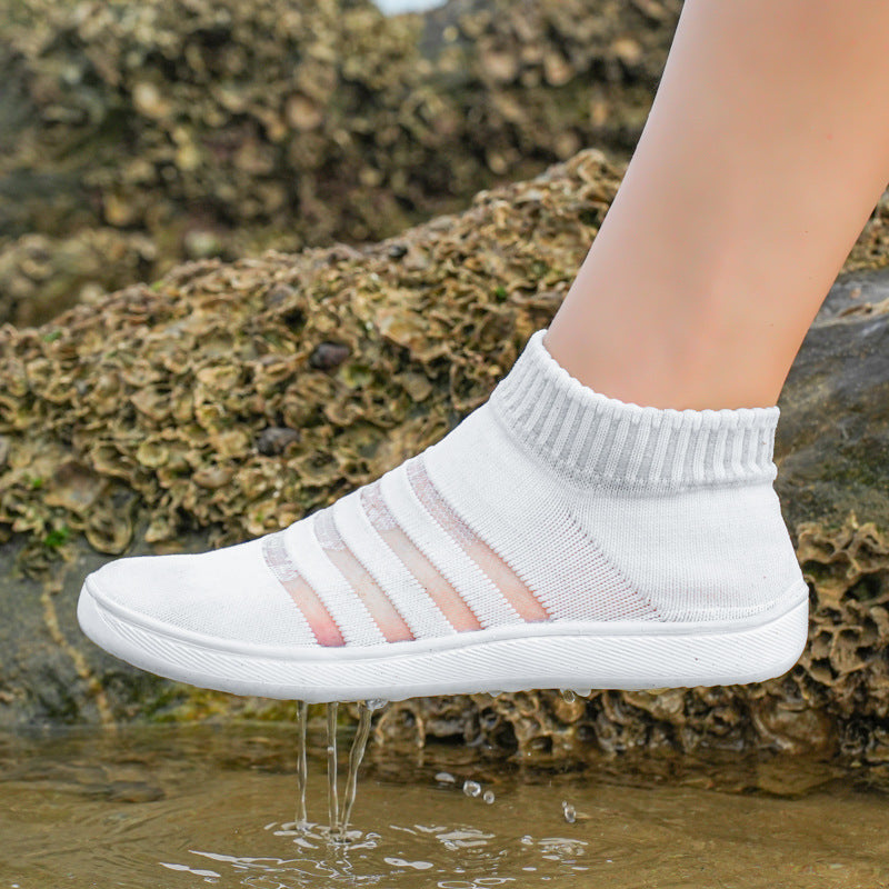 Mænds Adaptive Stretch Knit Performance Sneakers Stilla