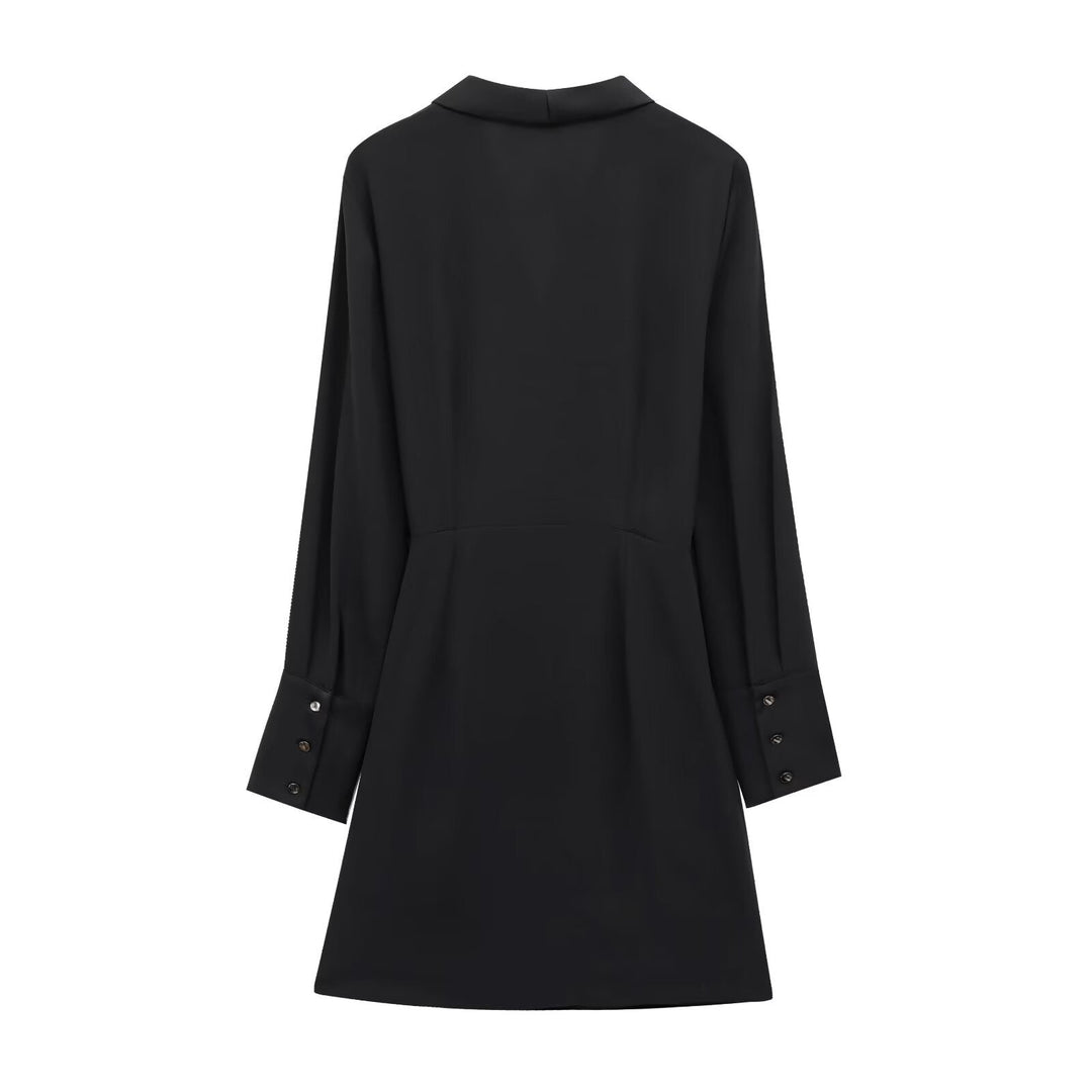 Stilla | Casual Snørebånd Mini Kjole