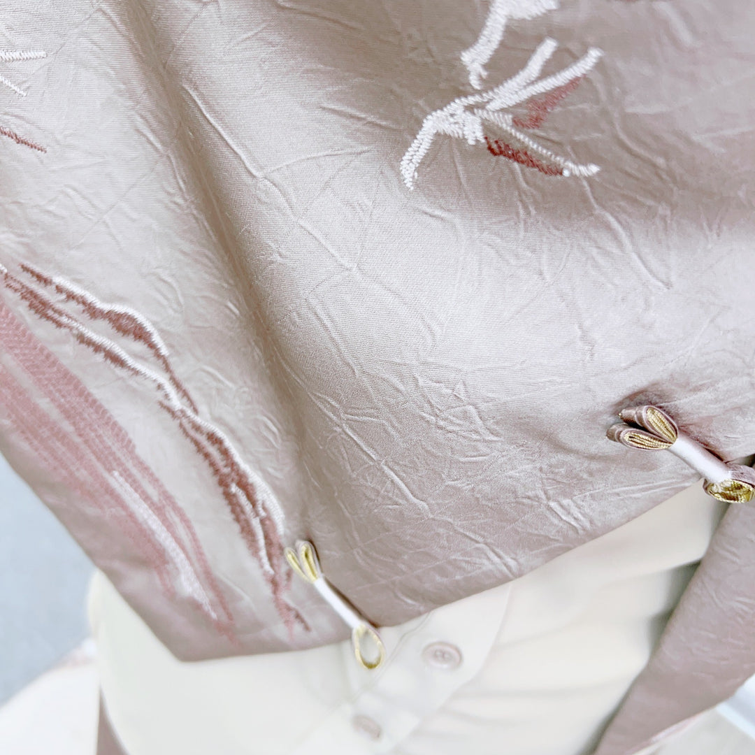 Dame blazer-bukser-kombination med elegant design og praktiske lommer Stilla