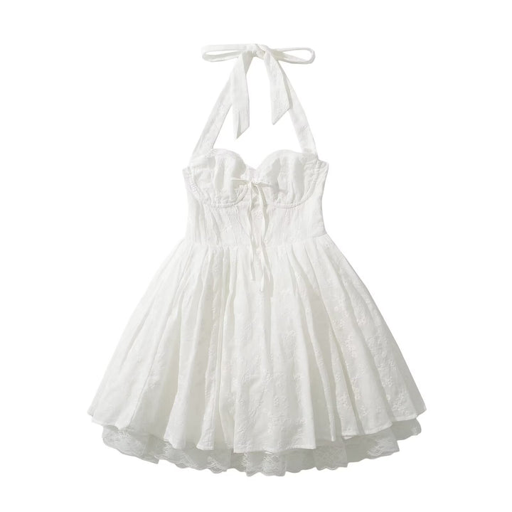 Femme Sweetheart-udskæring Fit-and-Flare Kjole Stilla