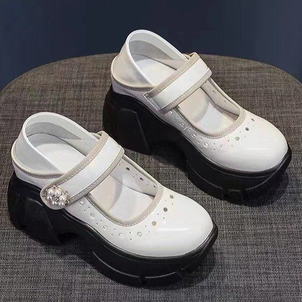 Dame hævet clogs med dekorativt spænde-detalje og skridsikker sål Stilla