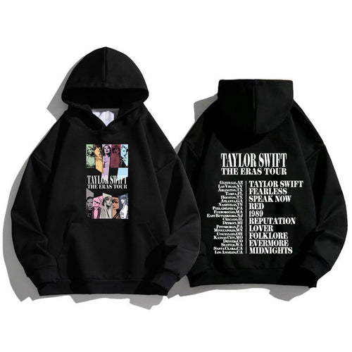 Kvinders hoodie med kunstnerisk motiv og inspirerende oplysning Skovae