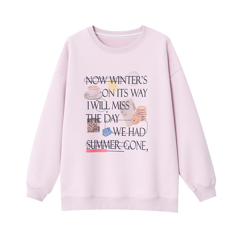 Kvindernes sweatshirts med kreativt print og afslappet snit Stilla