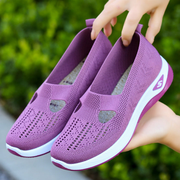 Femme Åndbare Slip-On Sneakers Stilla