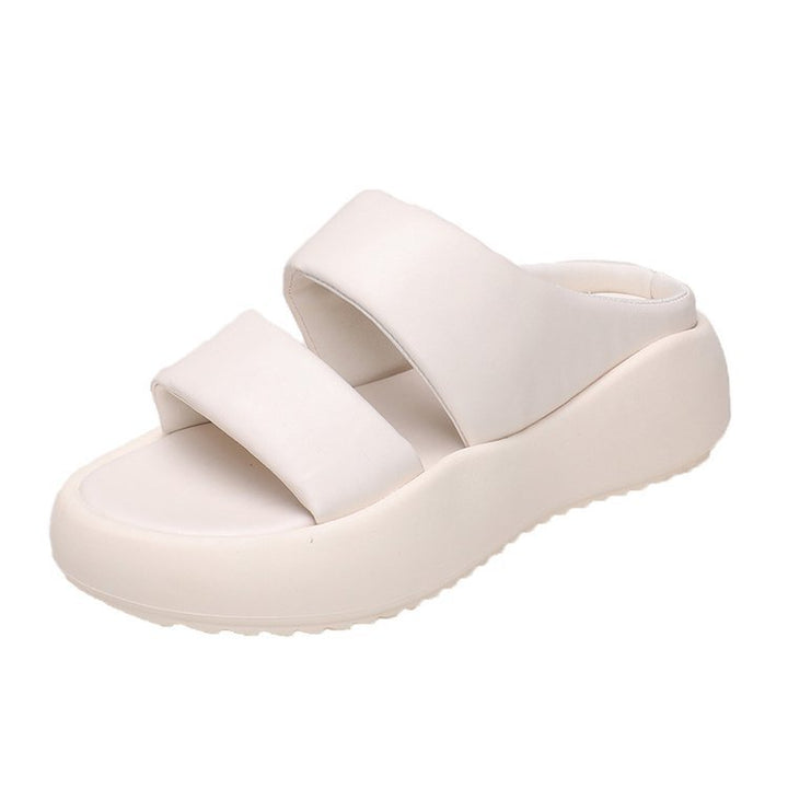 Dame Komfortable Sandaler med bred remdesign og blød sål Stilla