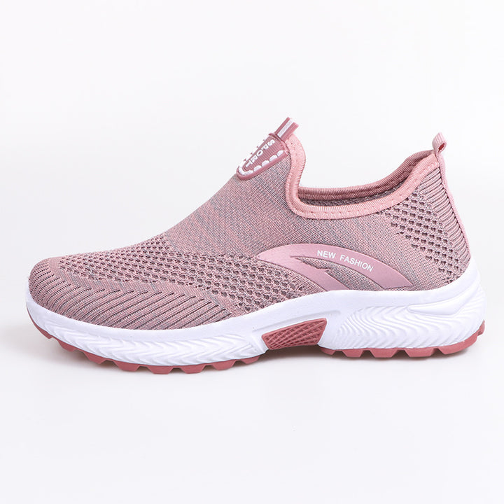 Femme Flexible Strik Slip-On Løbesneaker Stilla