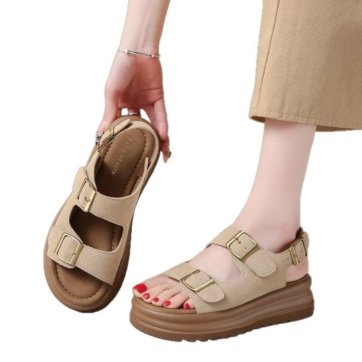Dame Plateau-sandaler med justerbare spænder og behagelig dæmpning Stilla