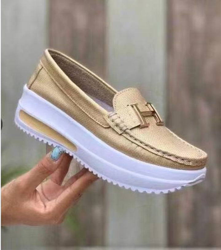 Dame Komfortable Slip-On Sneakers Stilla