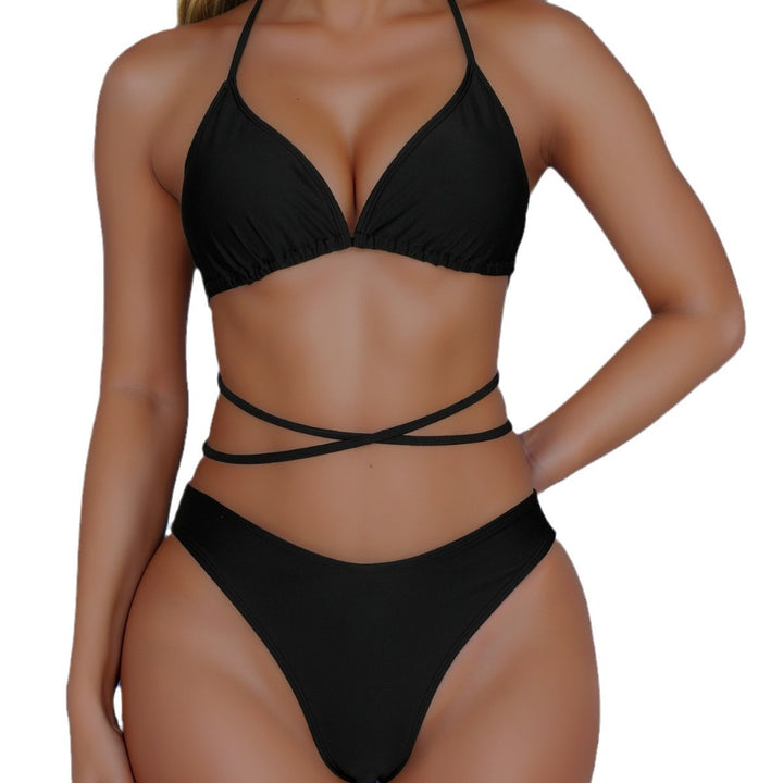 Dame bikini-sæt med justerbare stropper og luksuriøs high-cut skæring Stilla