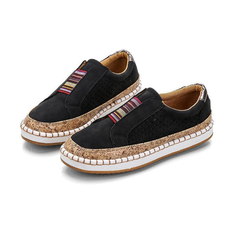 Dame Behagelige Slip-On Sko med åndbart Overmateriale Stilla