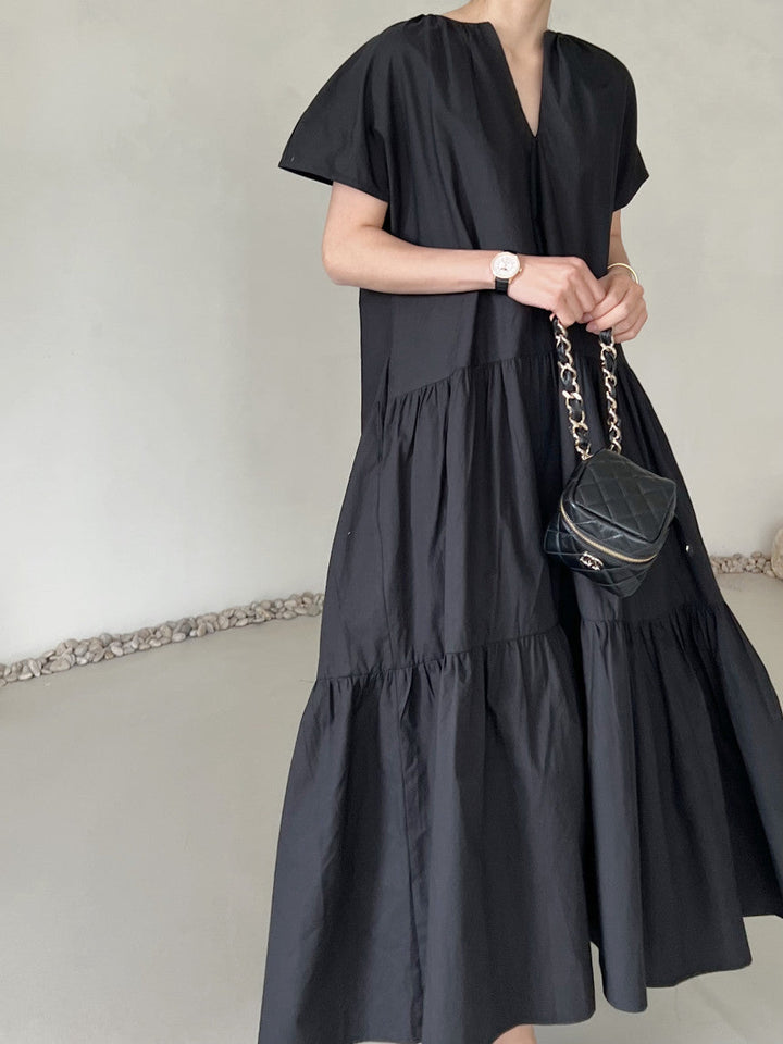 Stilla | Midi Cape Kjole