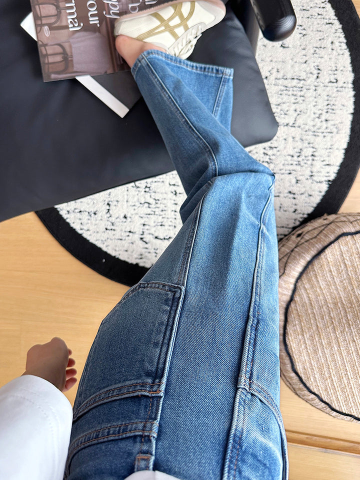 Dame Højtaljede Mom-Jeans Stilla