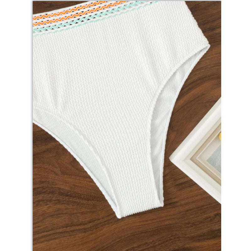 Dame højderet bikini med raffinerede netindlæg Stilla
