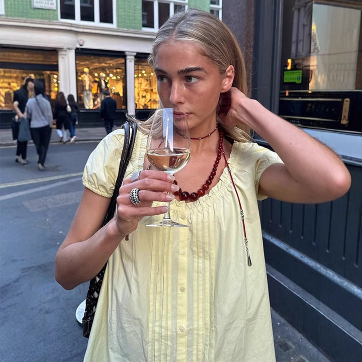 Dame legende quiltet bluse Stilla