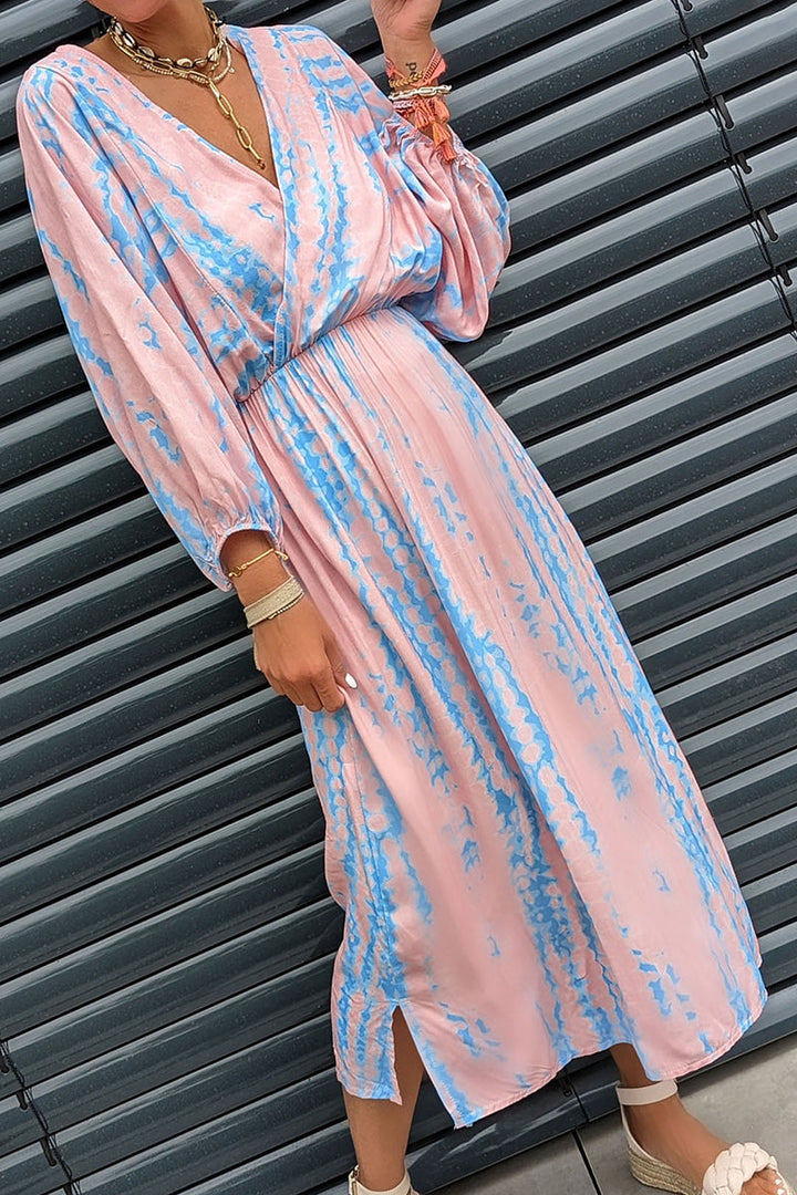 Stilla | All in Time Tie Dye Maxi Kjole