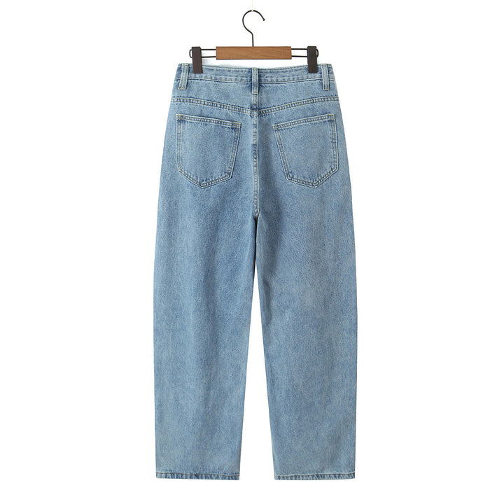 Damer brede jeans med høj talje Stilla