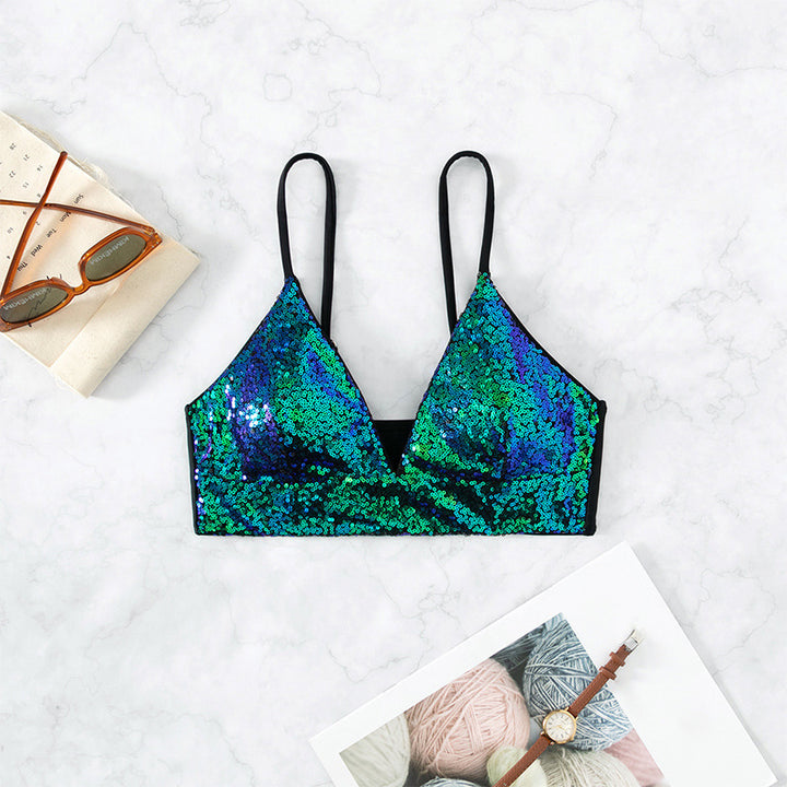 Damer Paillet Triangle Bralette Stilla