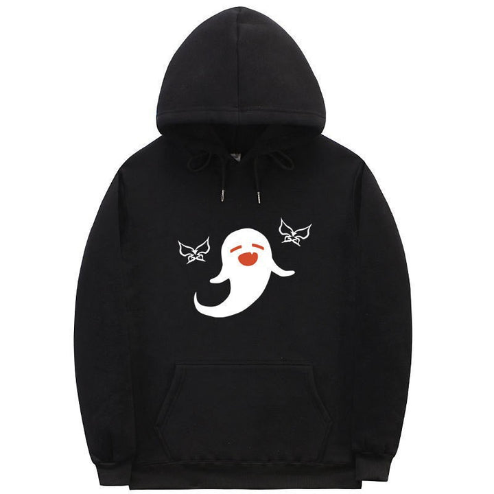 Dame Hoodie med Legende Spøgelse Design Skovae