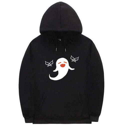Dame Hoodie med Legende Spøgelse Design Skovae