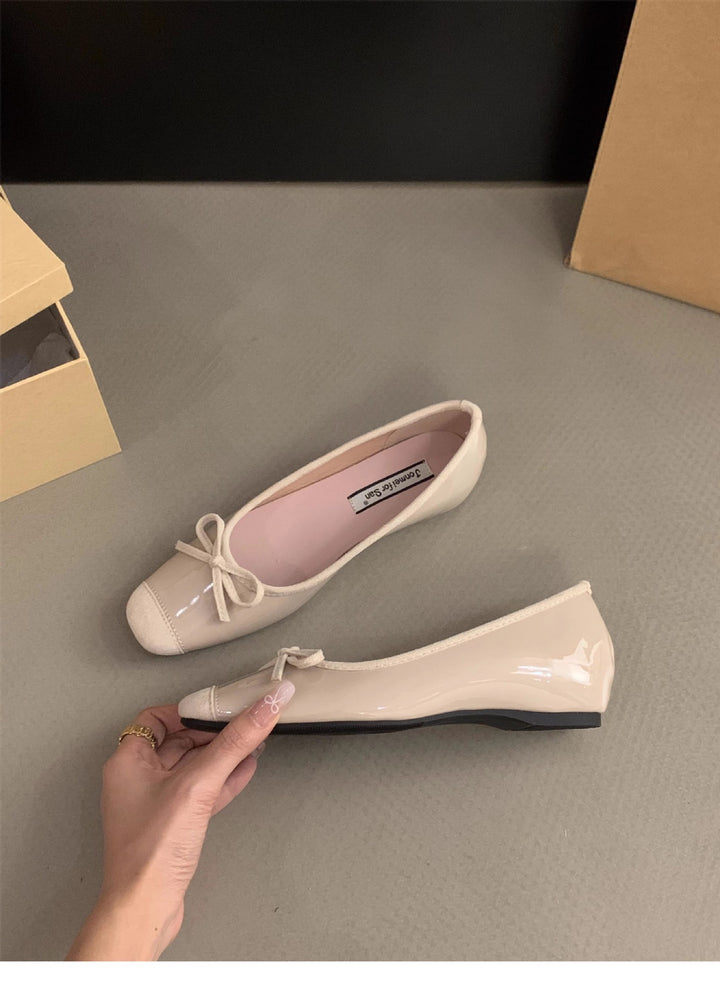 Dame ballerina sko med elegant sløjfedetalje Stilla