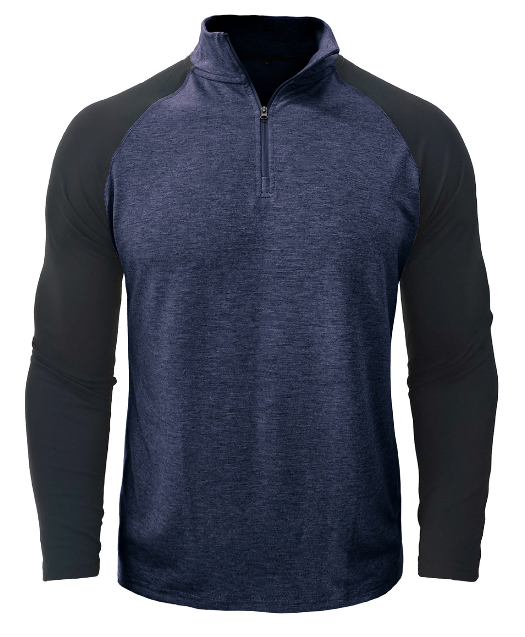 Herrer Sporty Pullover med Ståkrave og Lynlås Stilla