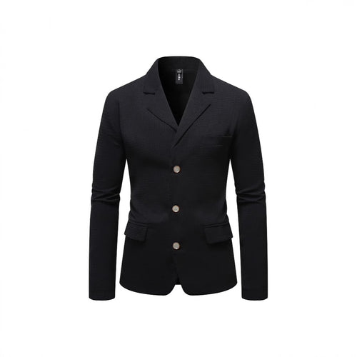 Herre elegant fritidsblazer med struktureret stof Stilla