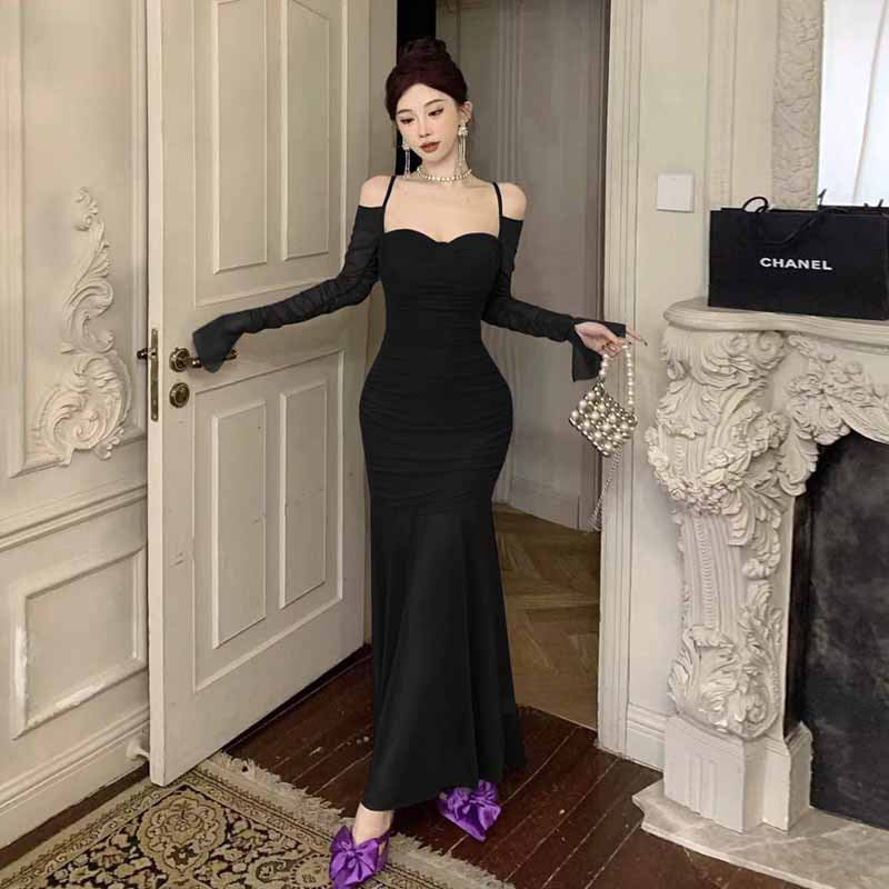 Stilla | Forførende Strapless Bodycon Havfruekjole