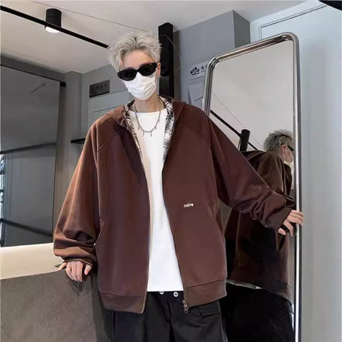 Herre casual oversized jakke med moderne pasform og funktionelle lommer Stilla