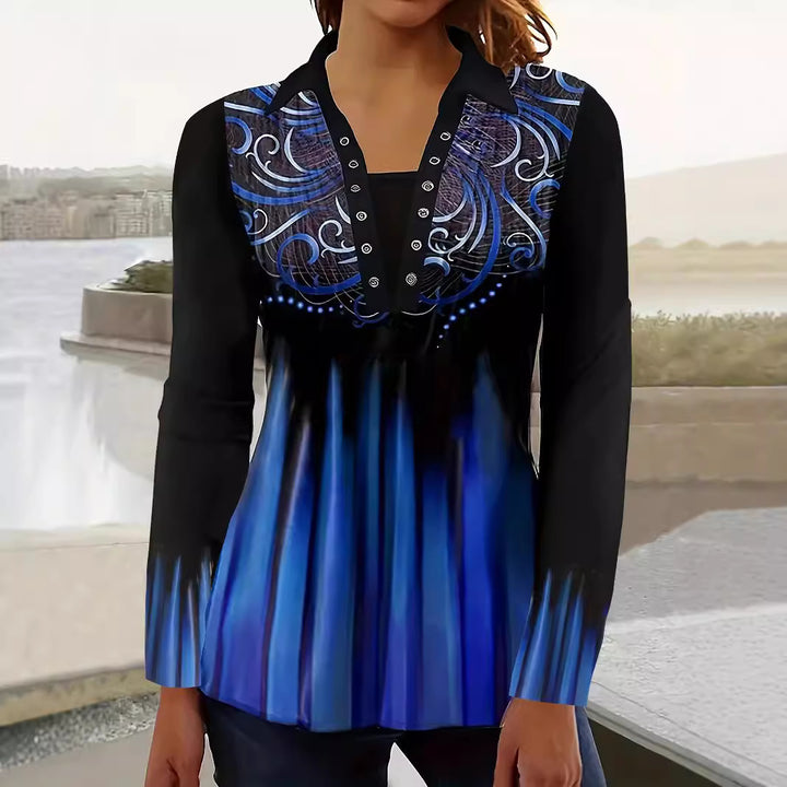 Dame longsleeve overdel Stilla
