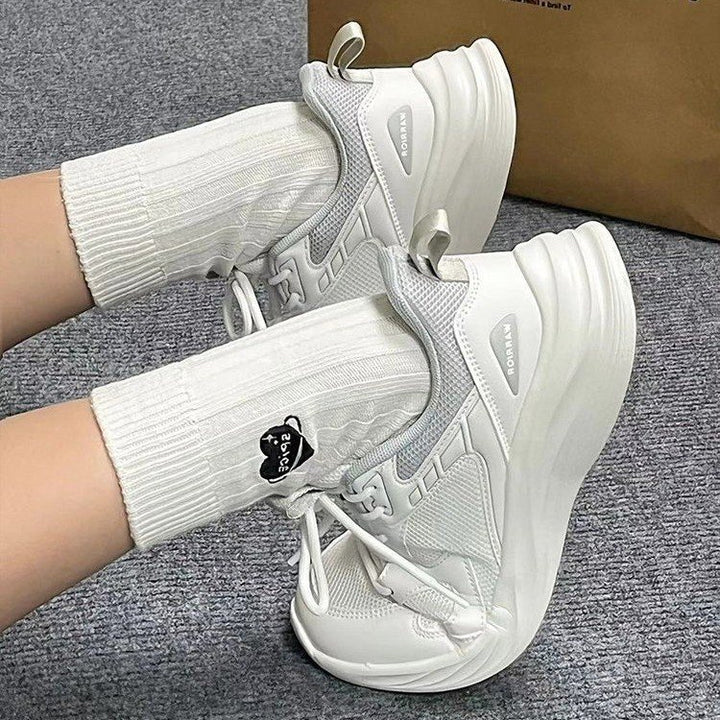 Dame Sneakers med åndbart vævdesign og støddæmpende sål Stilla
