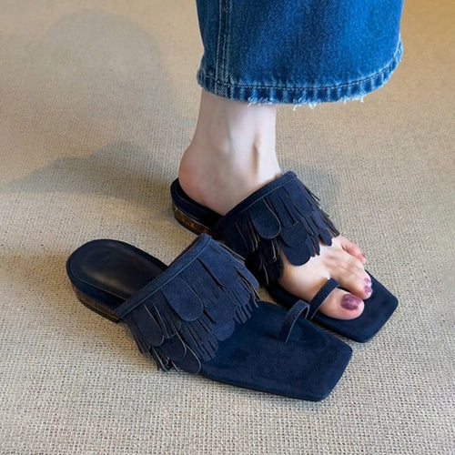Dame Artisan-inspirerede Slide Sandaler Stilla
