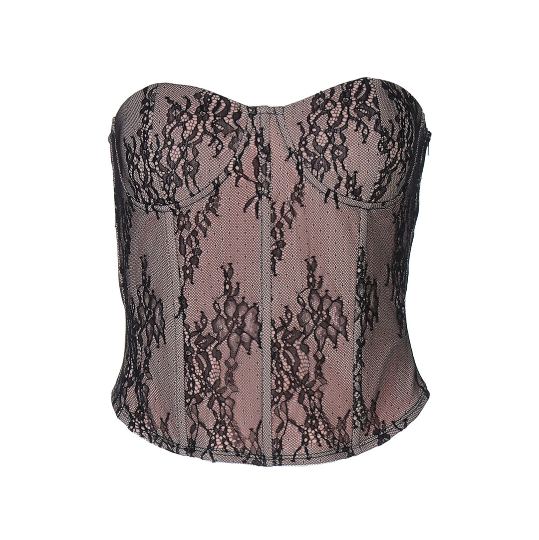 Dame Spids Bustier Top Stilla