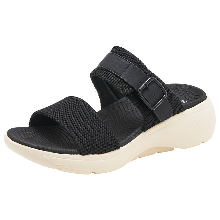 Dame Komfortable Sandaler med justerbar rem og stødabsorberende sål Stilla