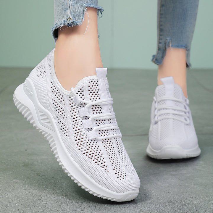 Dame Åndbare Sport Sneakers med innovativt design og skridsikker sål Stilla