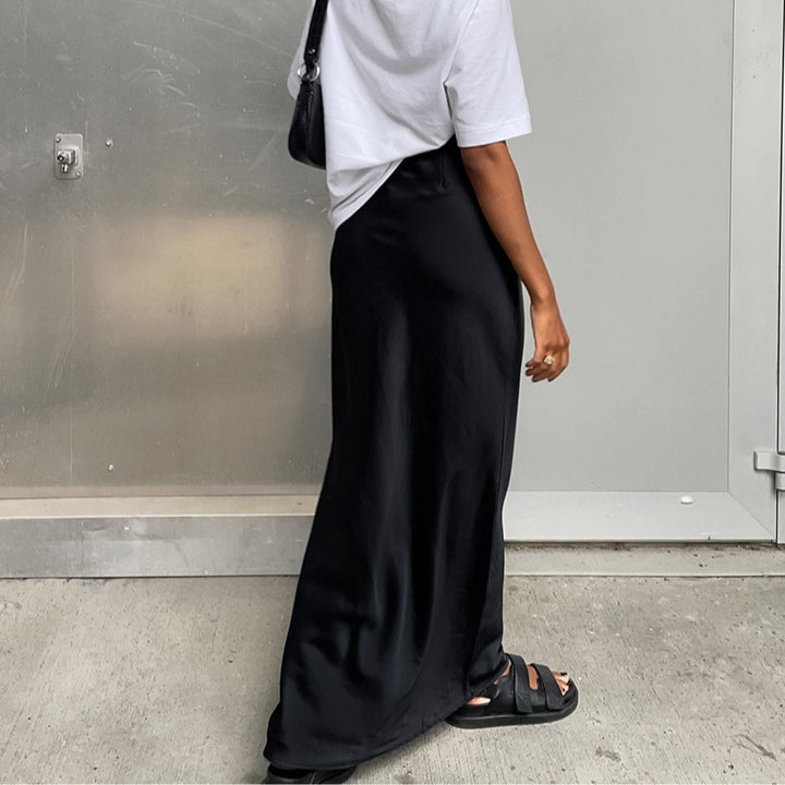 Dame Elegant Maxi-Nederdel Stilla
