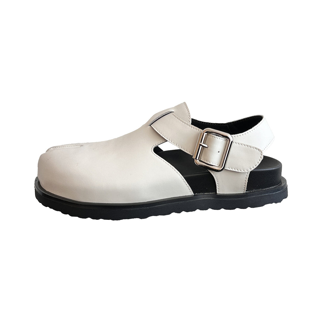 Femme Stilfulde Åbne Tå Spænde Sandaler Stilla