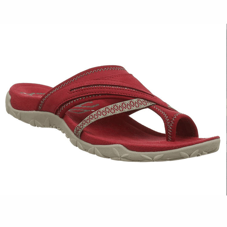 Dame fodsenge-sandaler med ergonomisk form og skridsikker sål Stilla