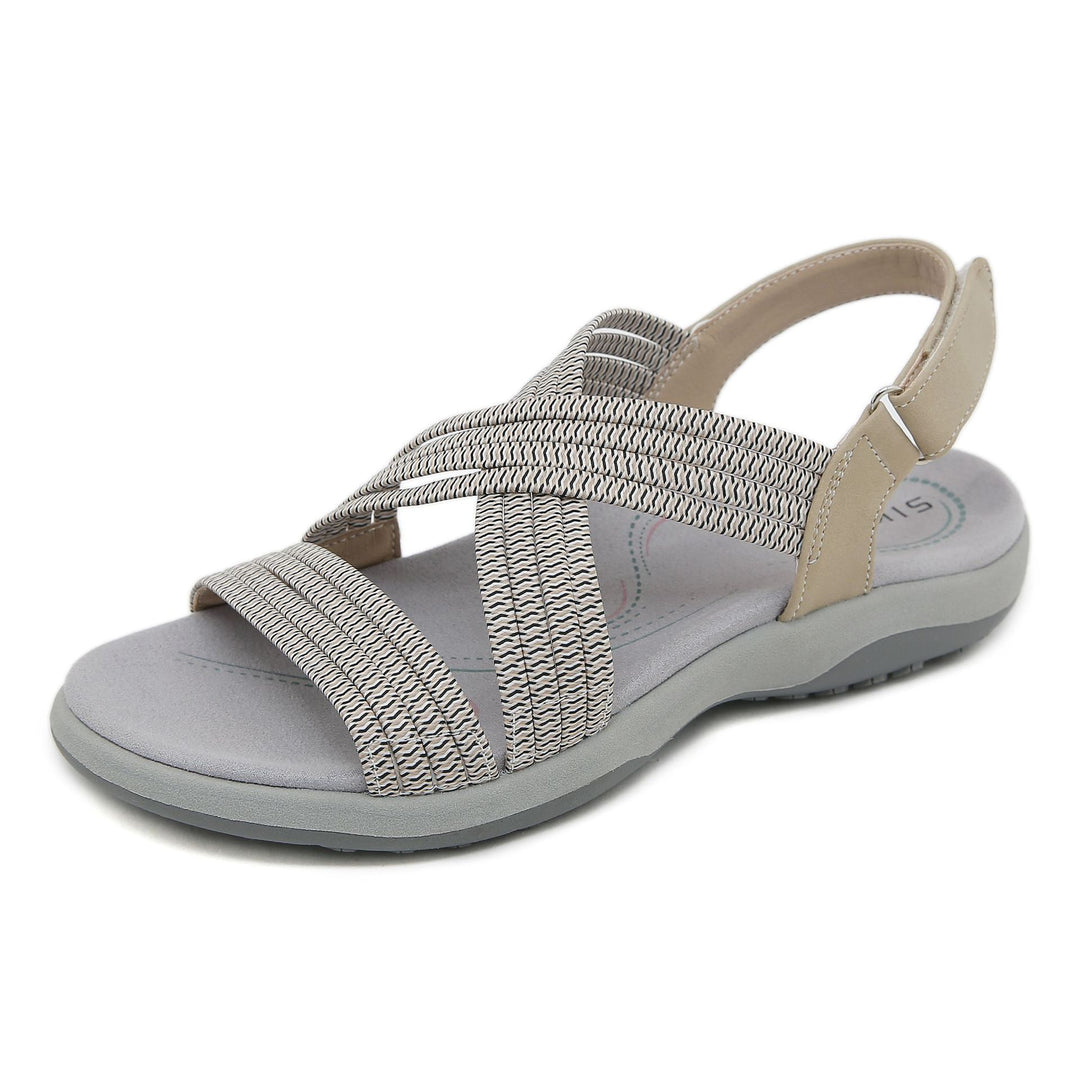 Dame Sportsandaler med fleksibelt strop-system og polstret fodsengdesign Stilla